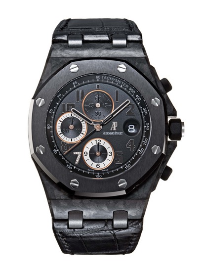 Audemars Piguet Royal Oak Offshore Ginza 7 Support Japan Forged Carbon watch REF: 26205AU.OO.D002CR.01